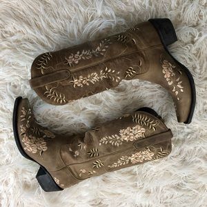 Lane Embroidered Western Boots